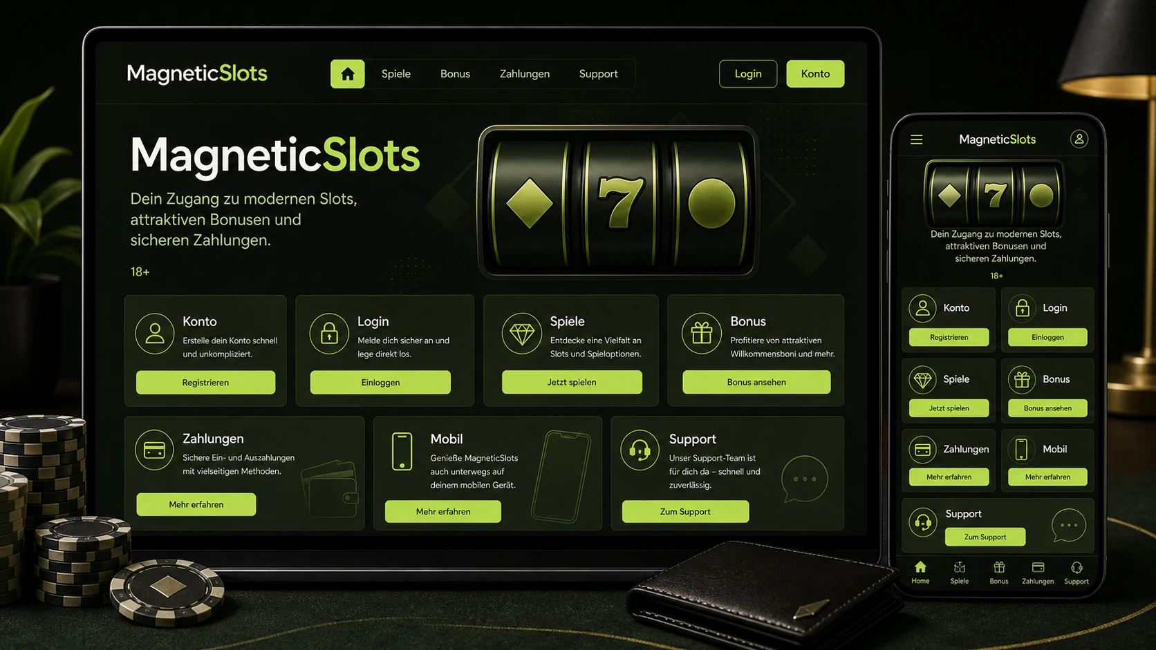 Was ist MagneticSlots Casino?