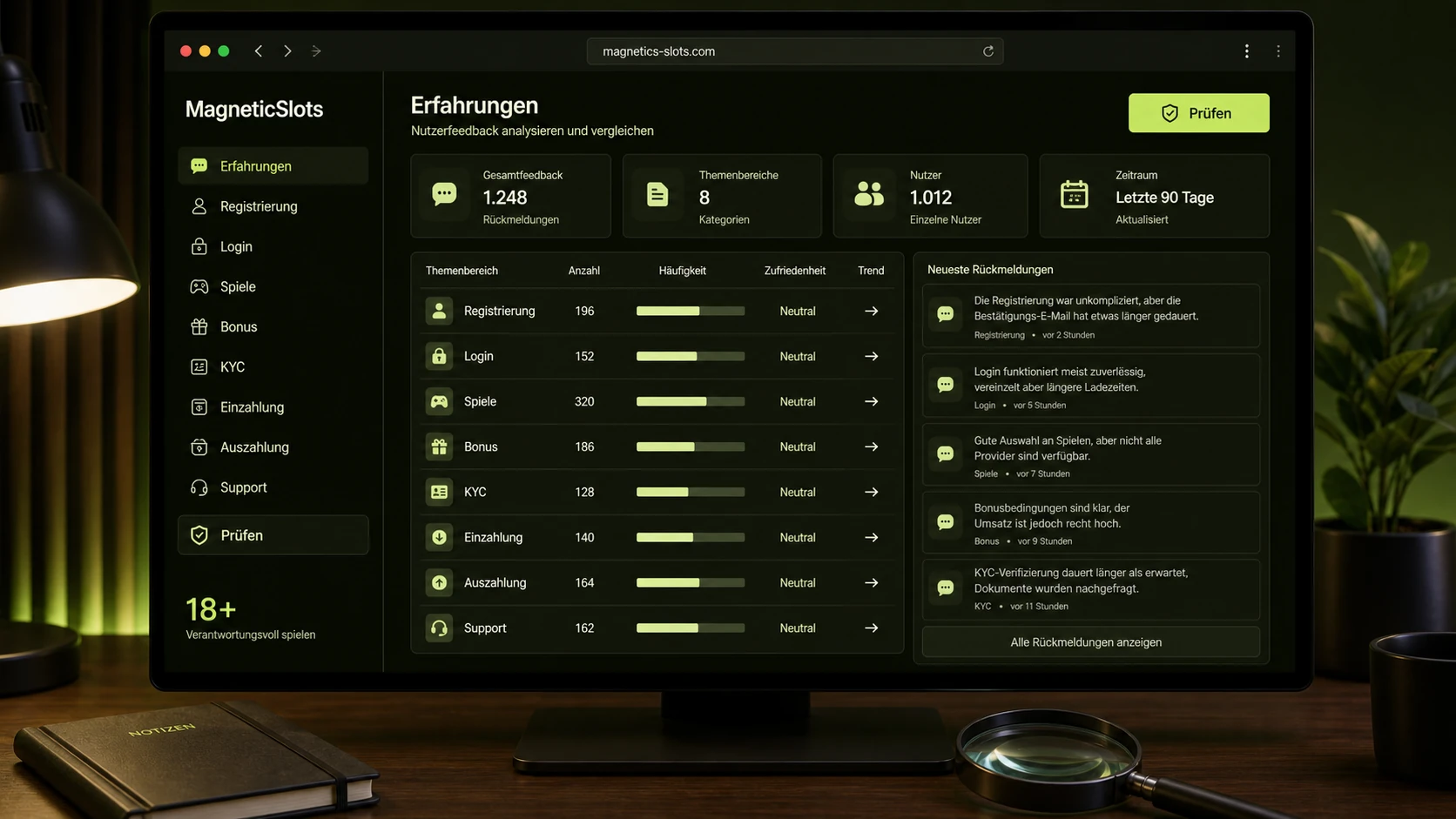 MagneticSlots Erfahrungen richtig lesen